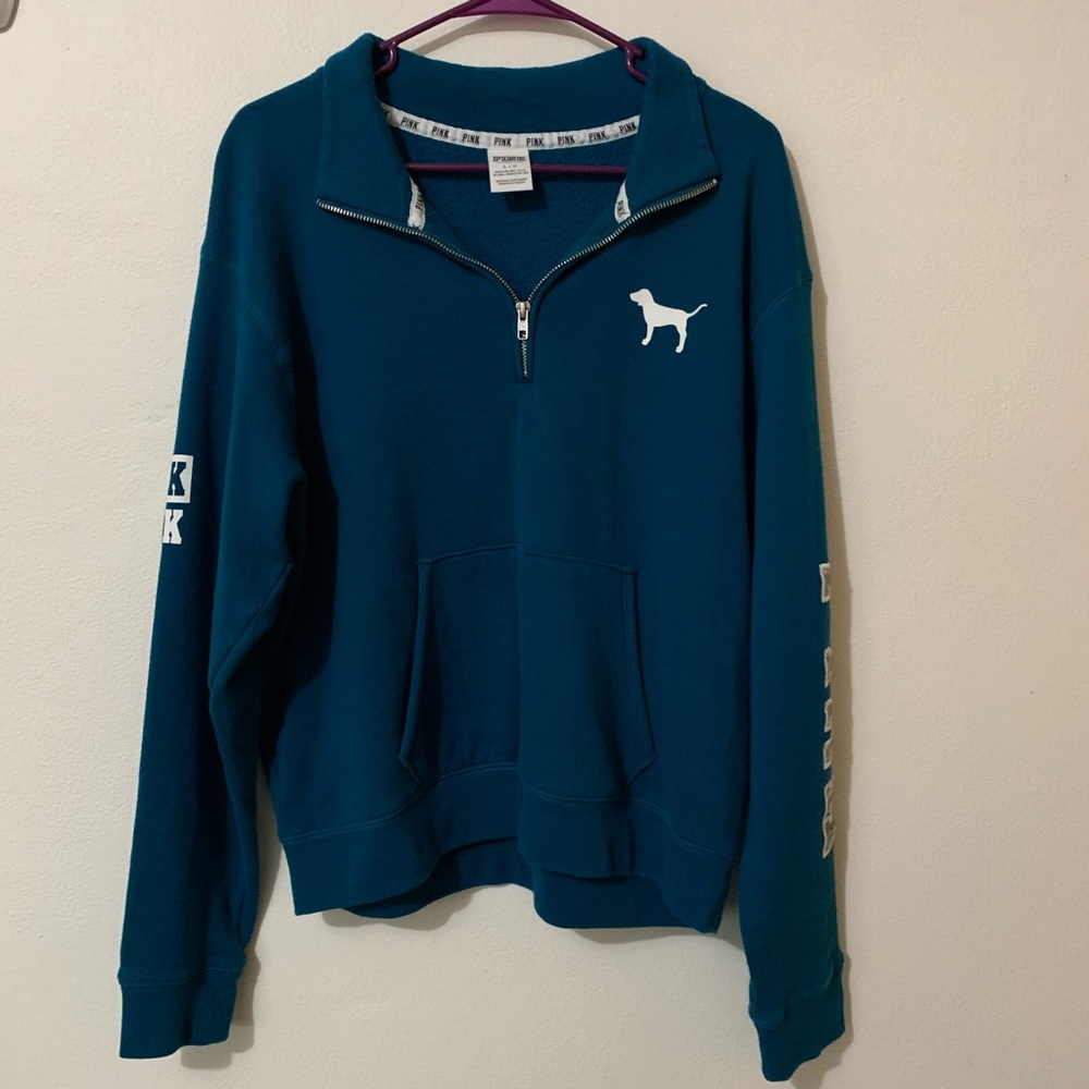 NWOT VS PINK Quarter Zip